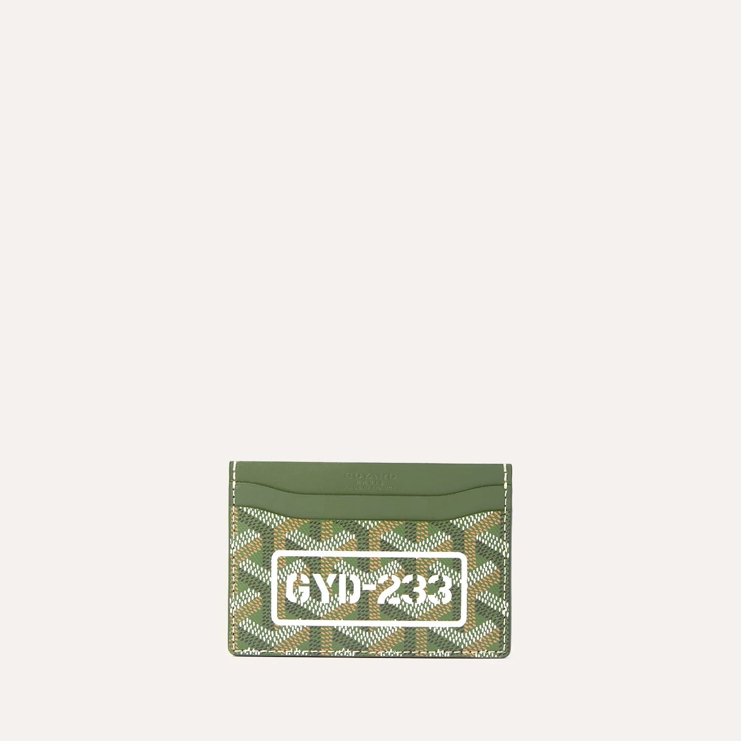 Goyard Saint-Sulpice Card Wallet Khaki