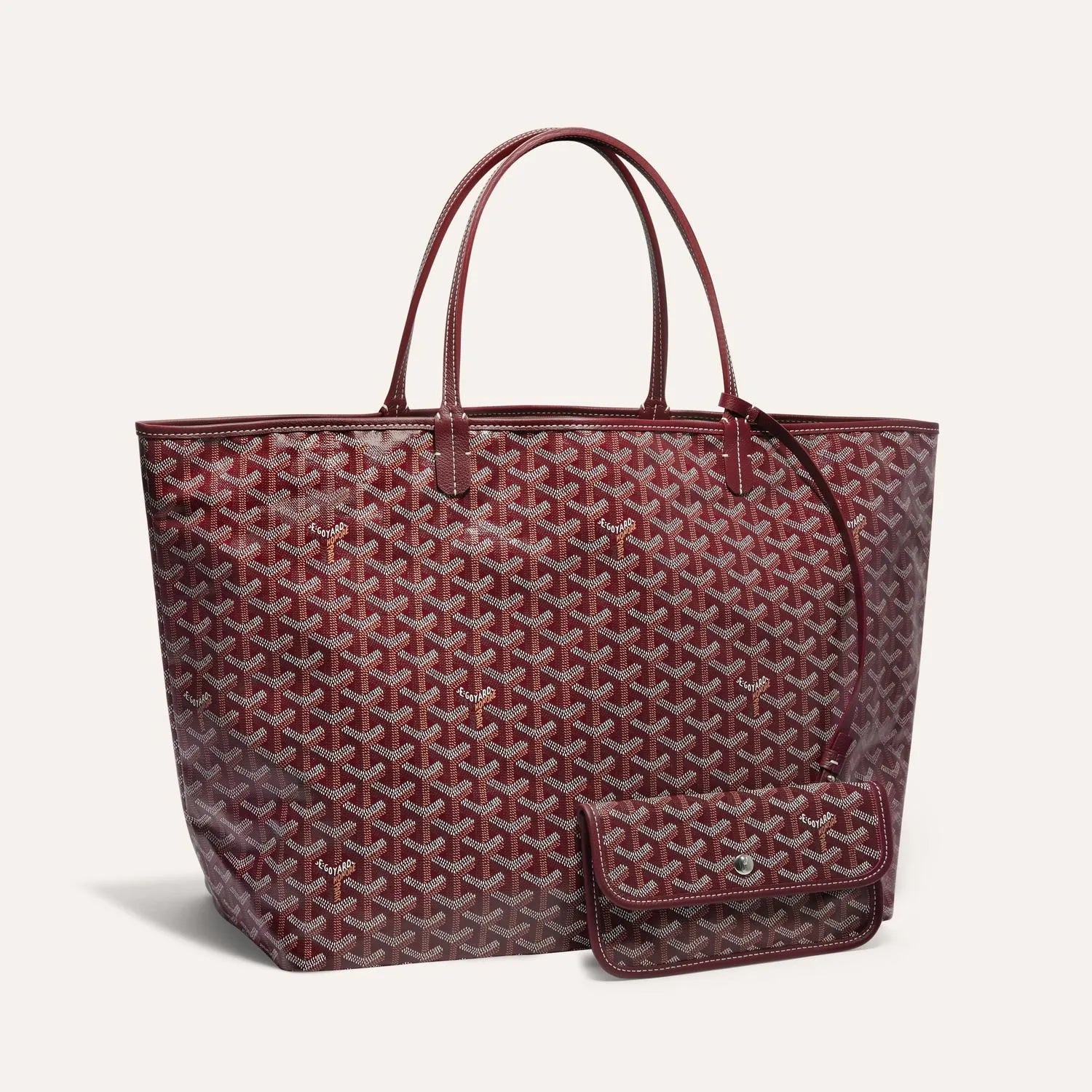 Goyard Saint Louis GM Bag Burgundy