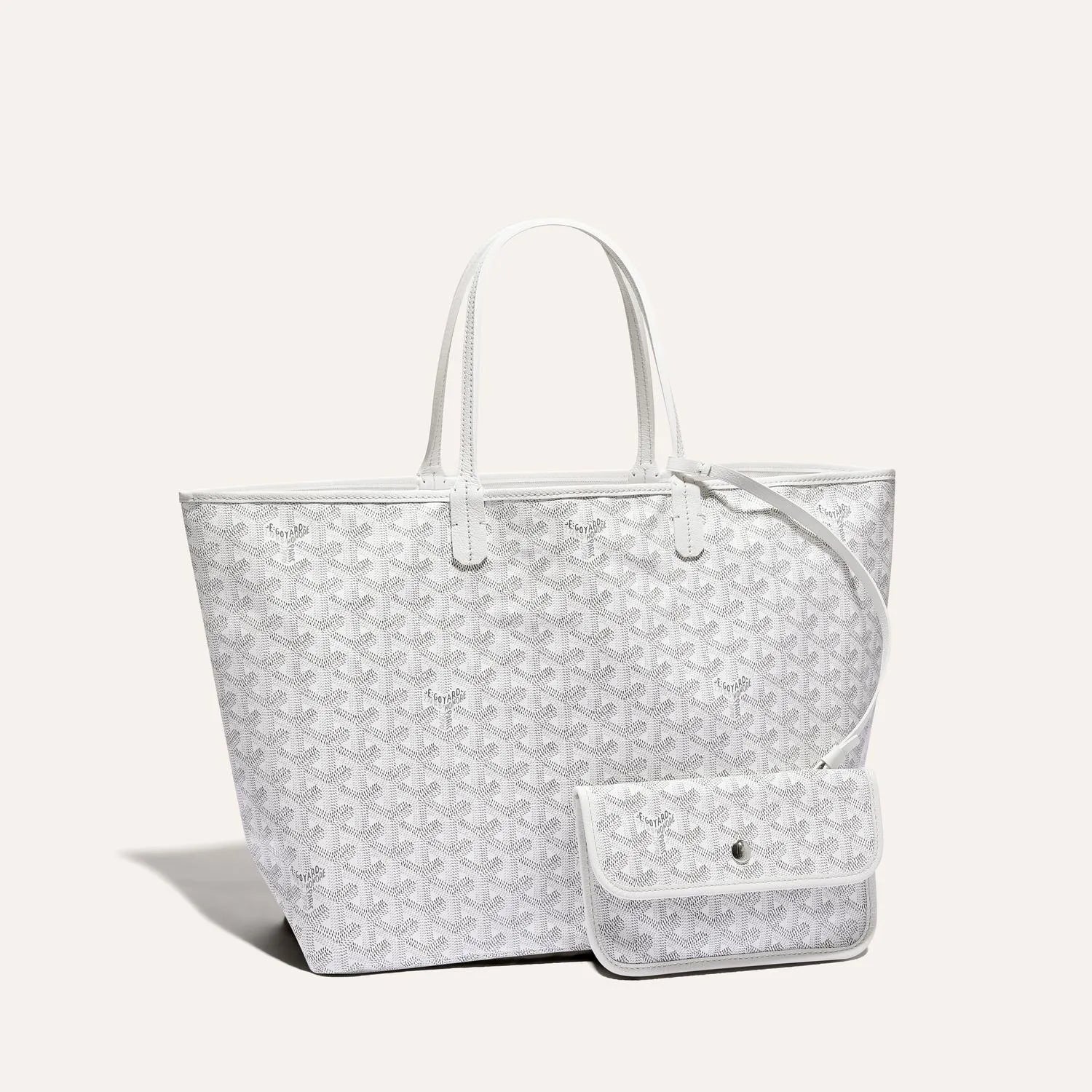 Goyard Saint Louis PM Bag White