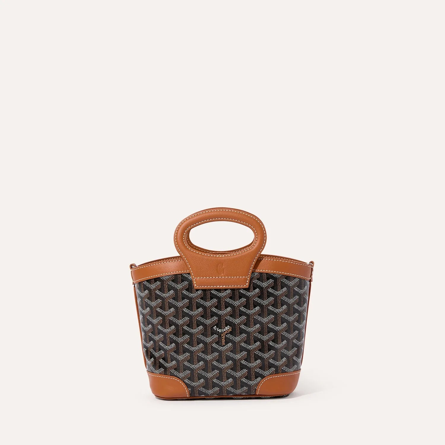 Goyard Beluga Mini Bag Black & Tan
