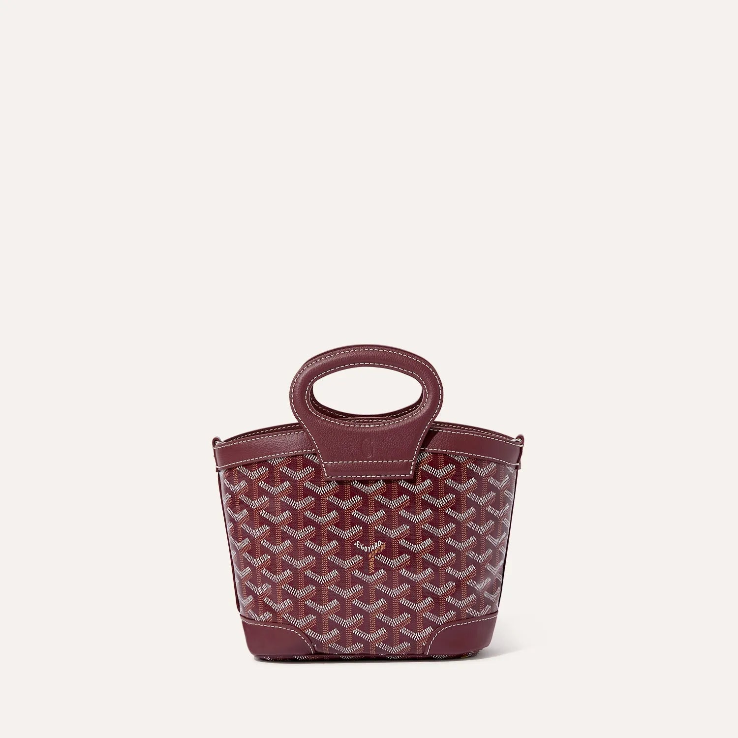 Goyard Beluga Mini Bag Burgundy
