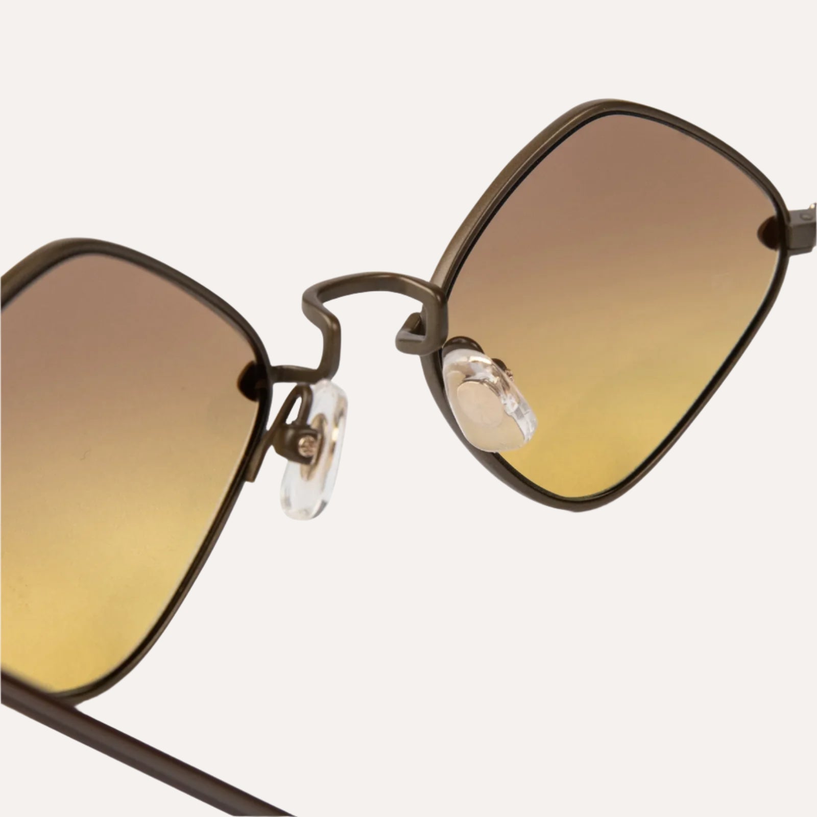 Chrome Hearts Diamond Dog Light Brown Sunglasses
