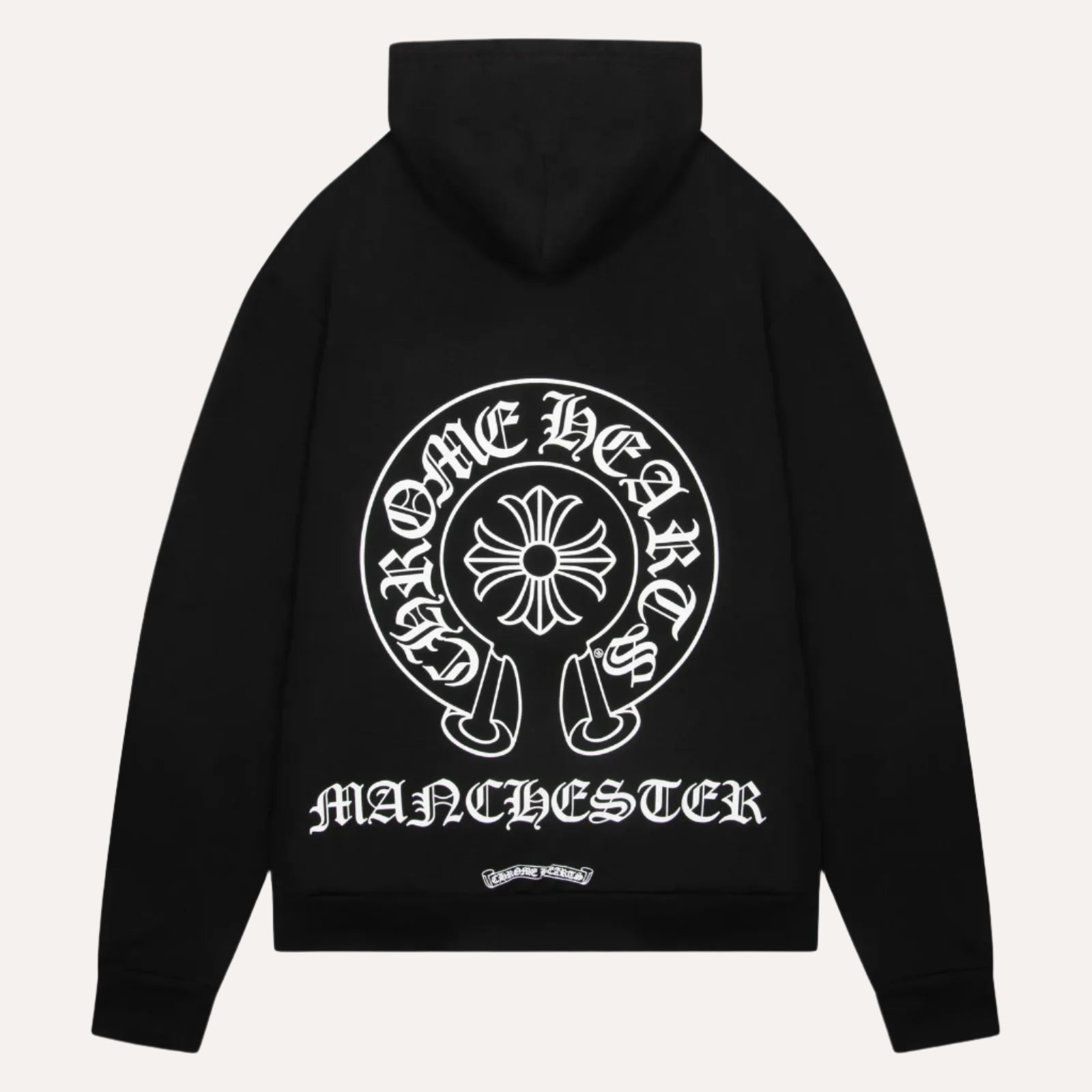 Chrome Hearts Manchester Exclusive Horse Shoe Zip-Up Black Hoodie