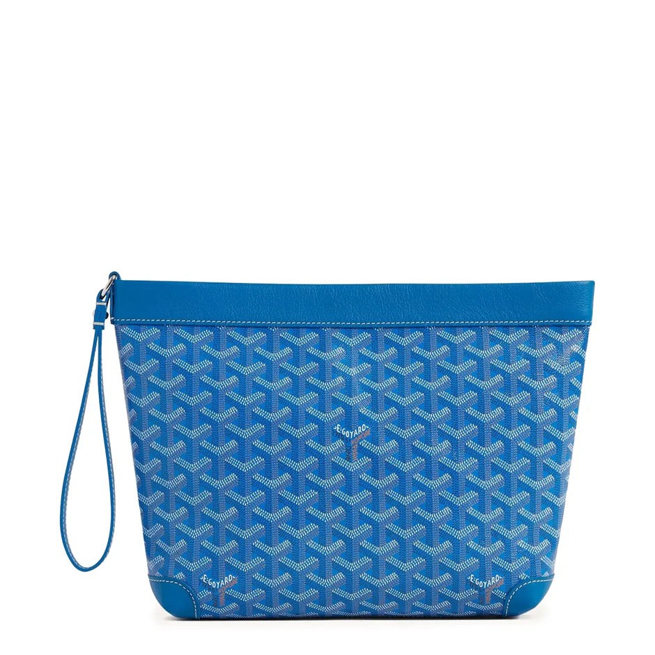 Goyard Conti Sky Blue Pouch