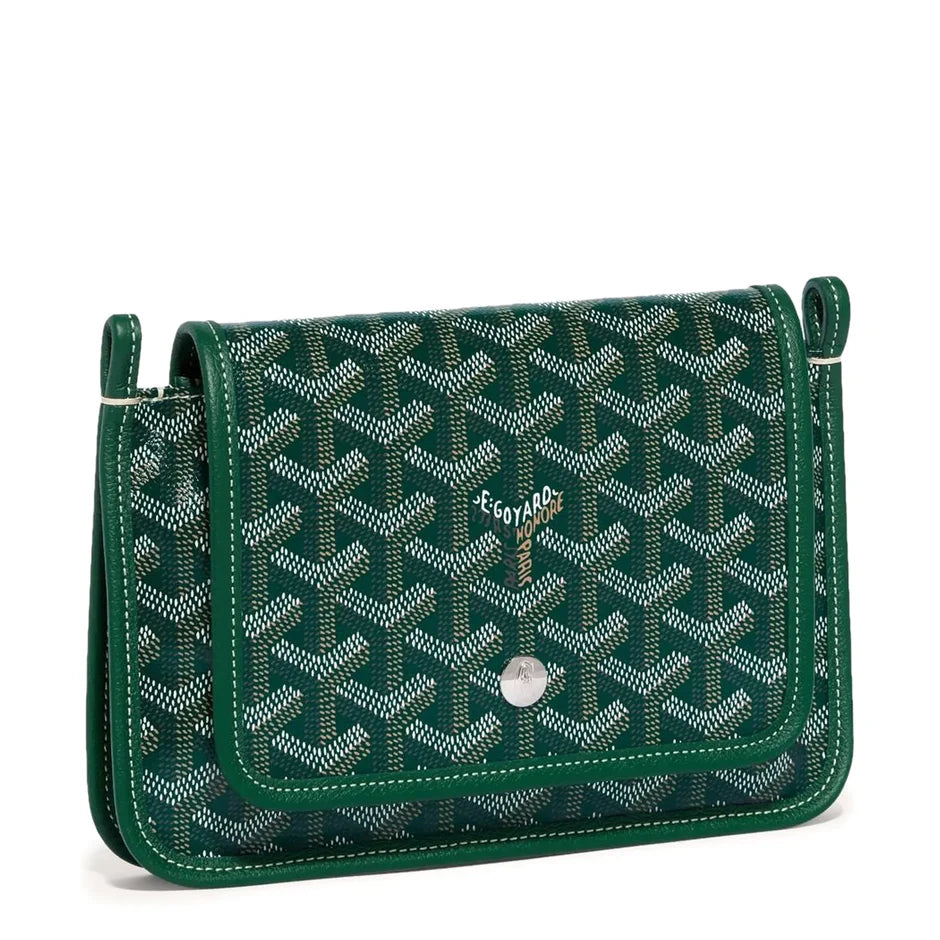 Goyard Plumet Pocket Green Wallet
