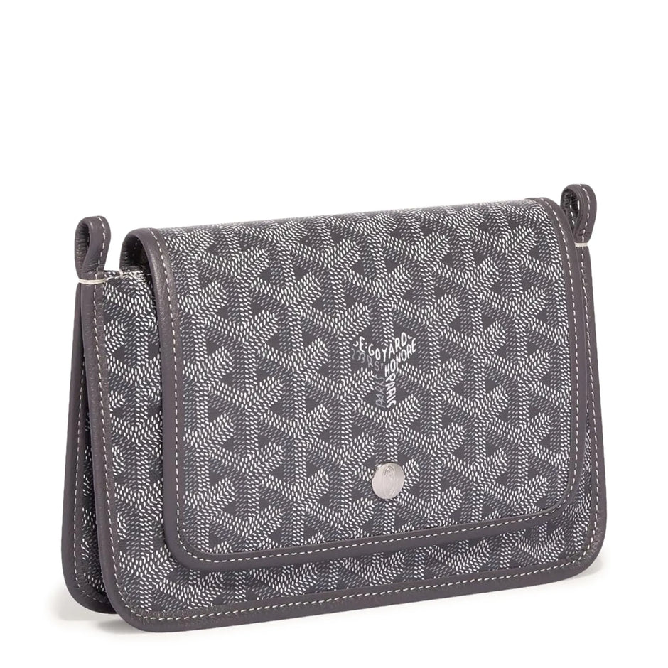 Goyard Plumet Pocket Grey Wallet