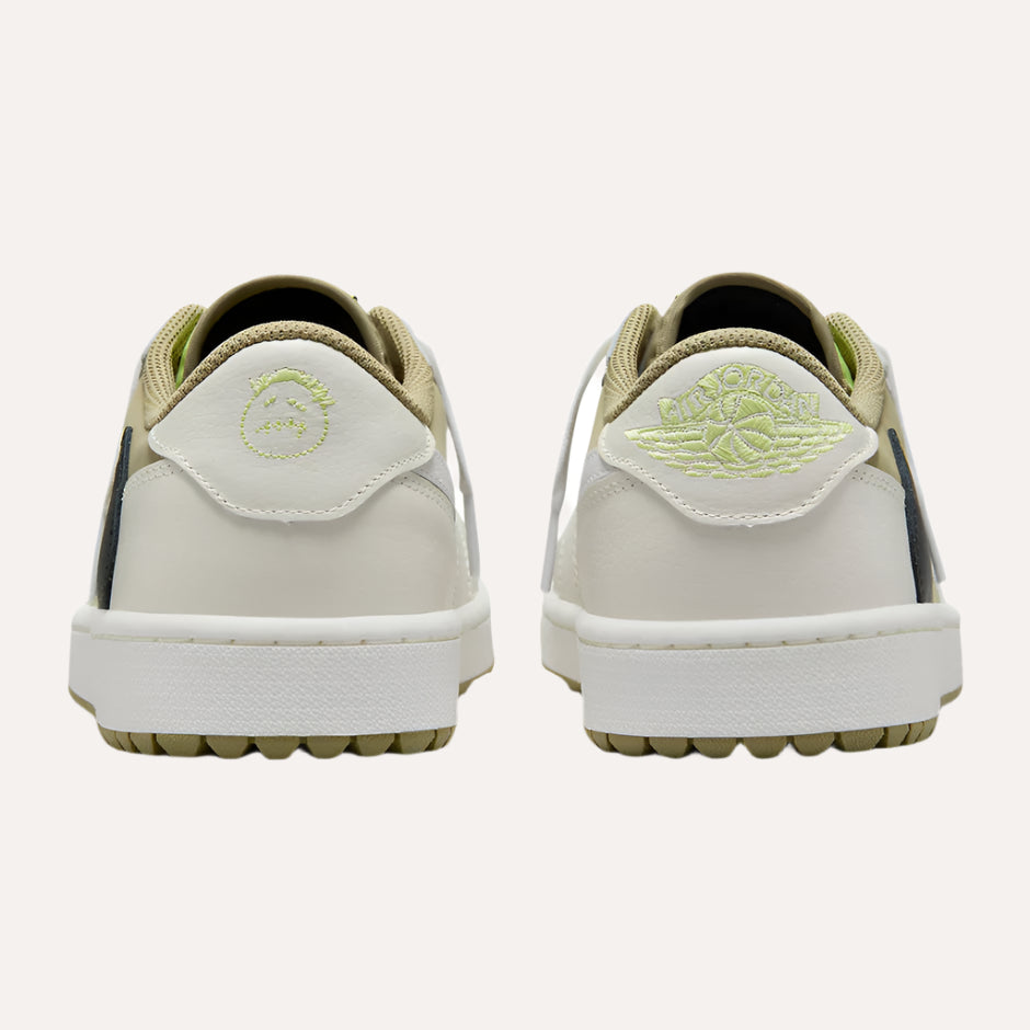 Travis Scott x Air Jordan 1 Low Golf Olive