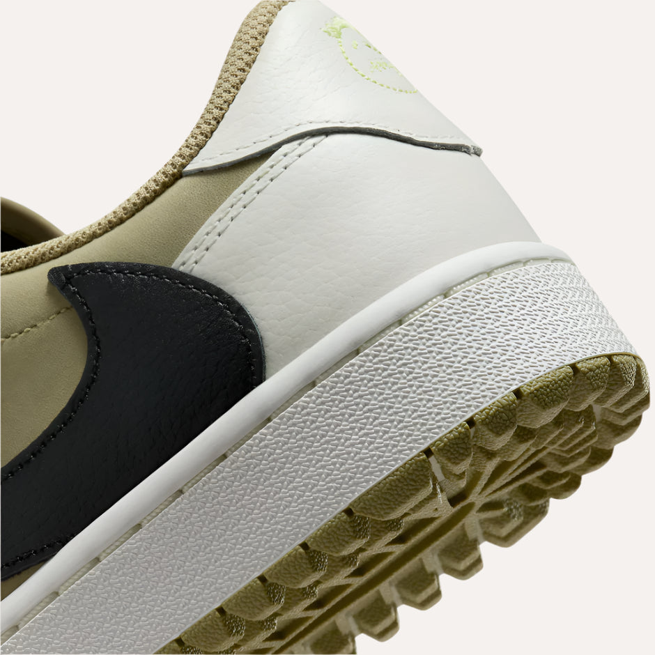 Travis Scott x Air Jordan 1 Low Golf Olive