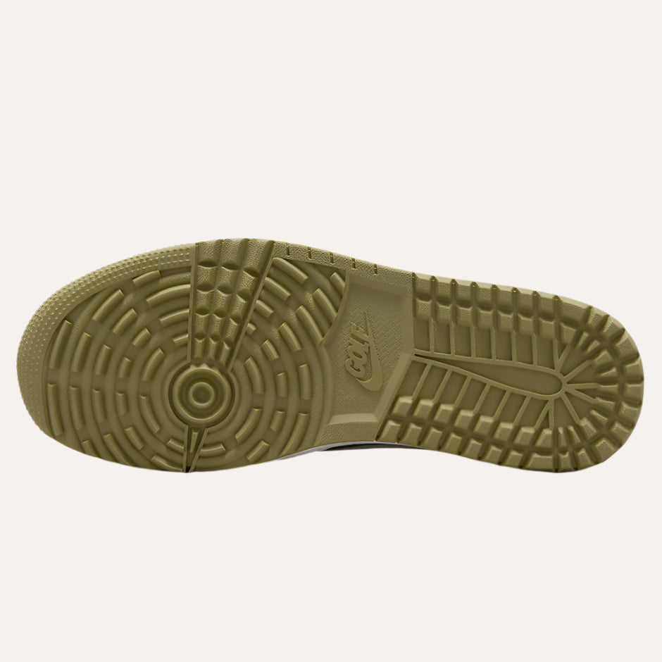 Travis Scott x Air Jordan 1 Low Golf Olive