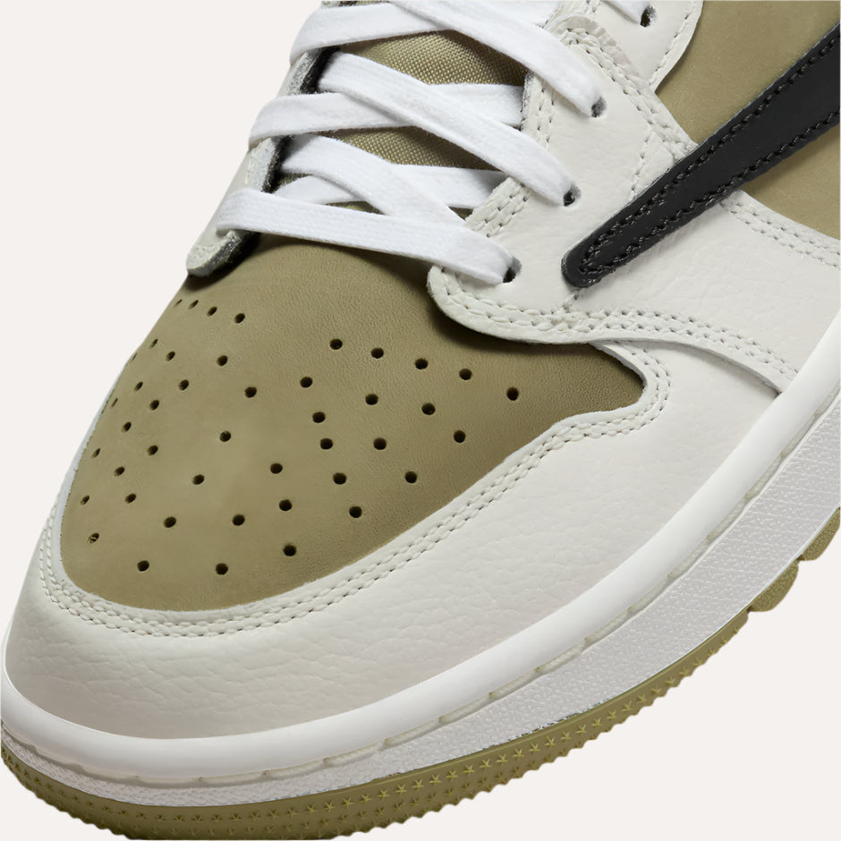 Travis Scott x Air Jordan 1 Low Golf Olive
